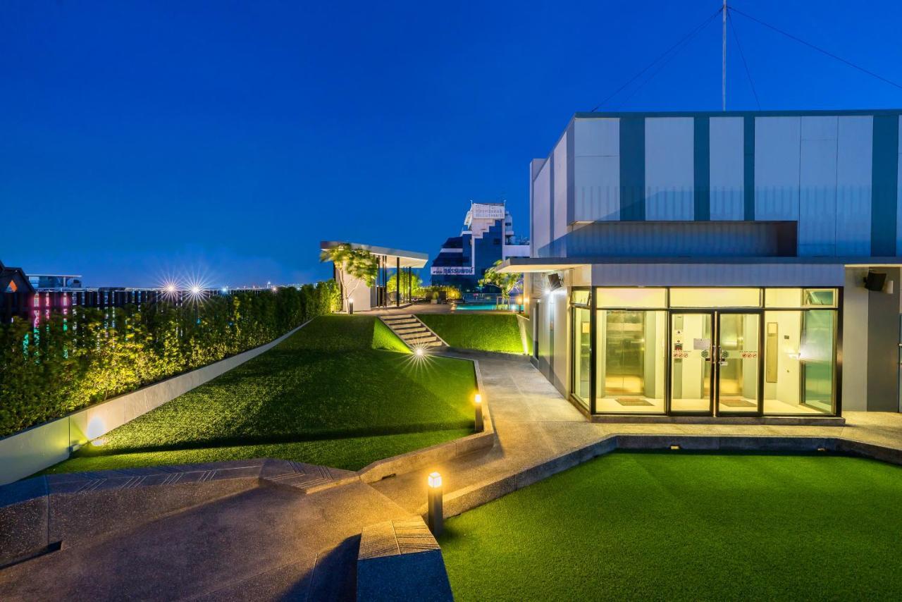 De Botan Srinakarin Hotel & Residence Bangkok Exterior foto